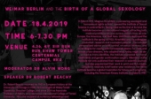 Global Sexualities Lecture Series: Weimar Berlin and the Birth of a Global Sexology